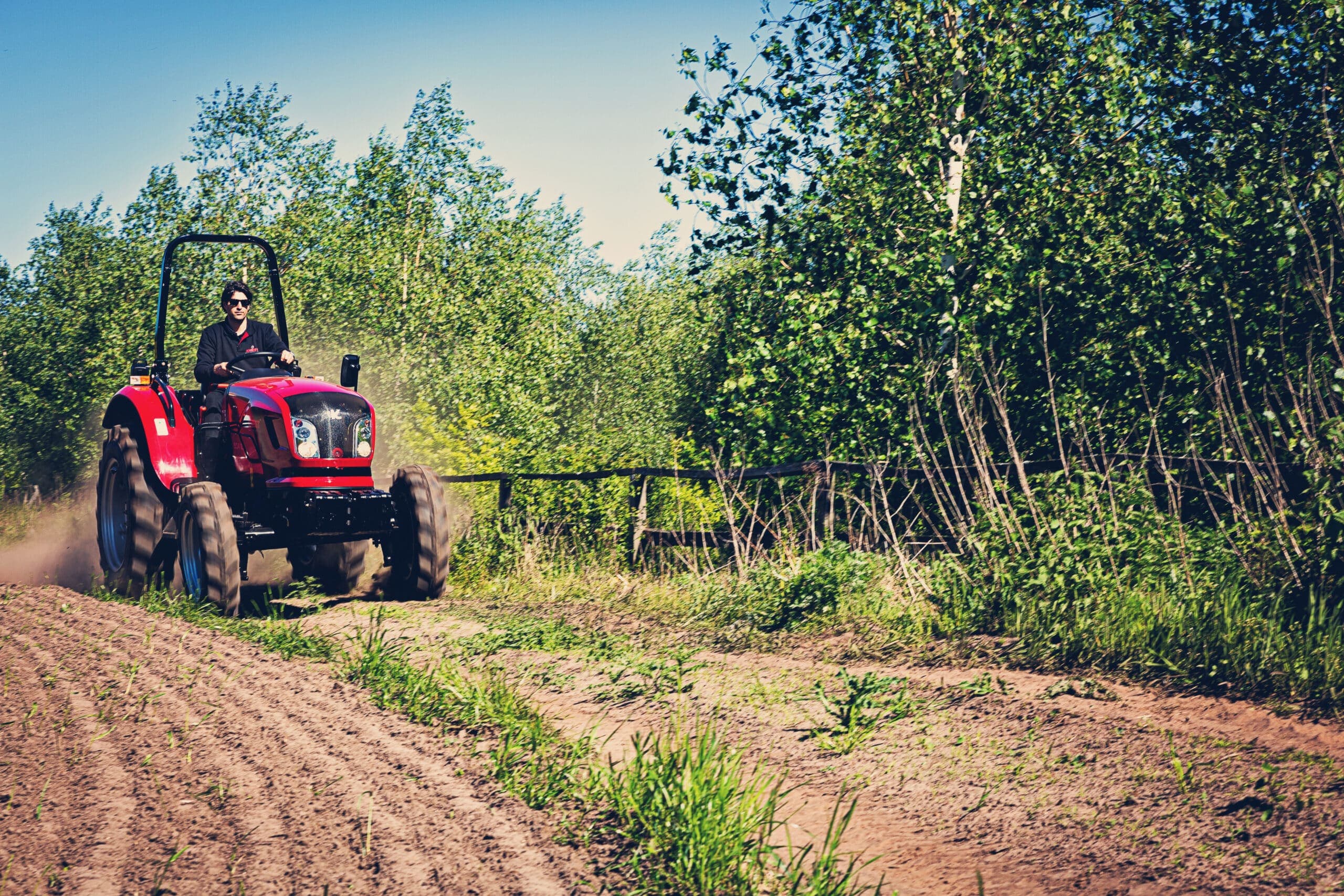Diesel tractor