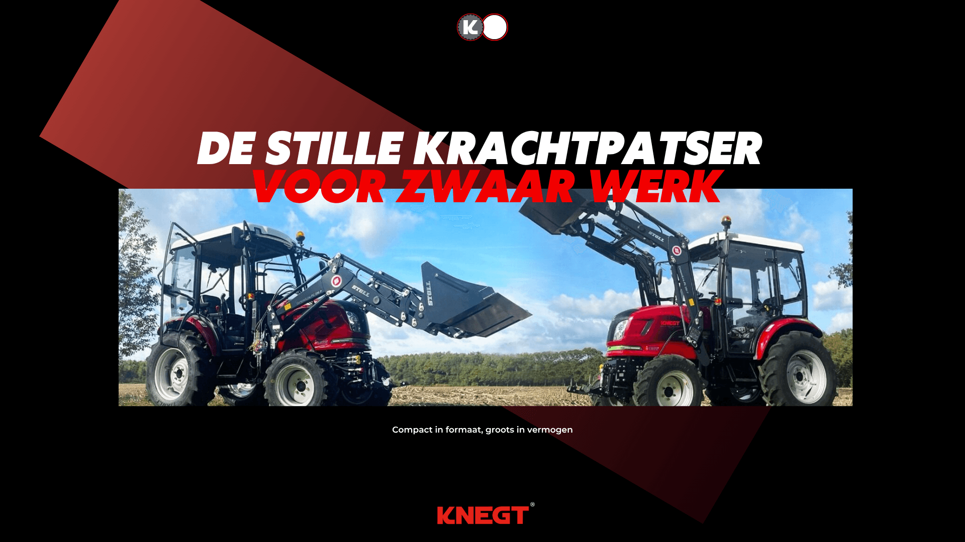 Power for heavy work: impressive torque and manoeuvrability in the yard